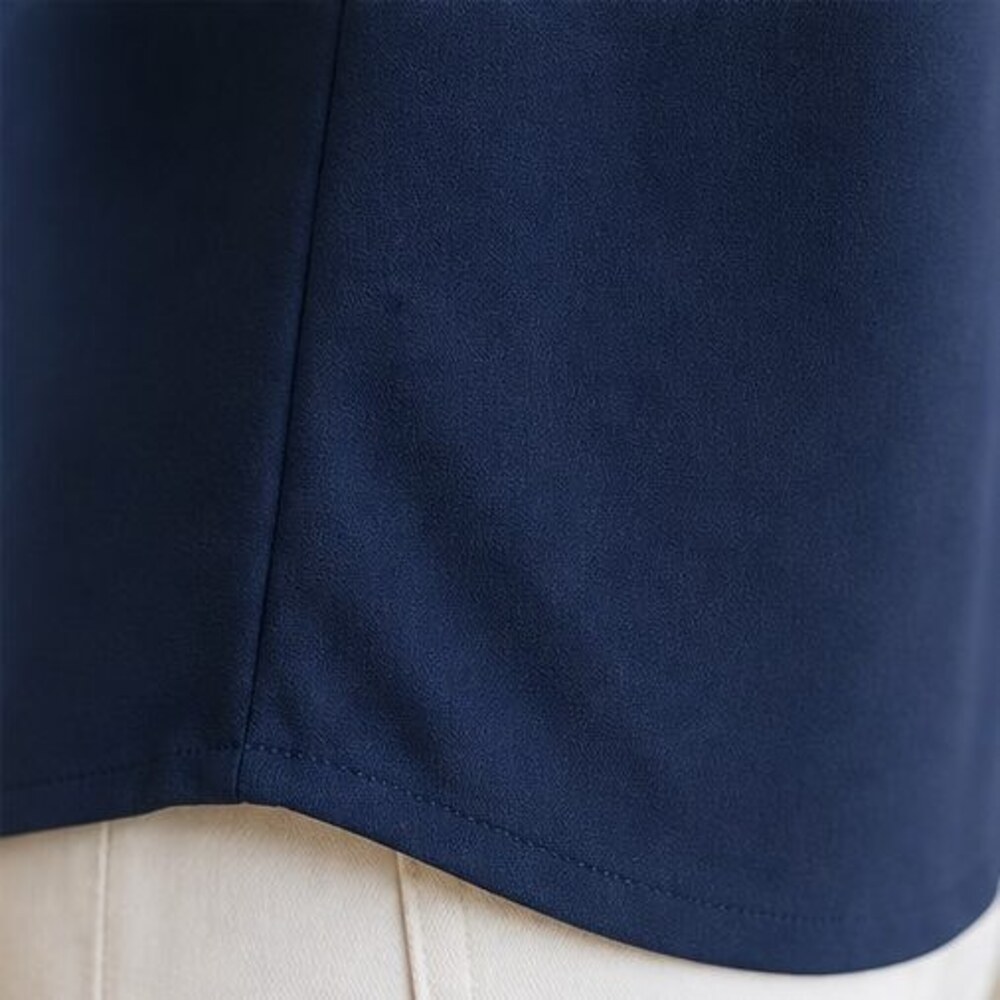 Navy Smocked Top - Picture 6 of 6